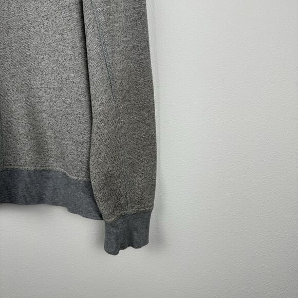 Lululemon Full Zip Hoodie Men’s Medium Grey French Terry Sweatshirt Heather - Picture 10 of 10